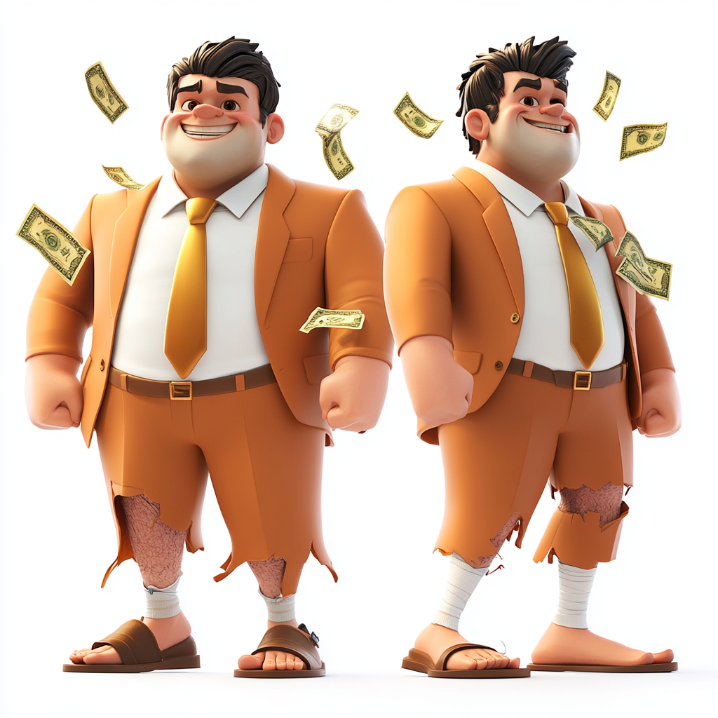 u3169665849 Create a 1 3D cartoon businessman character in PI 4c6d2c02 c3b5 4c30 a4bb c3922f146640 0